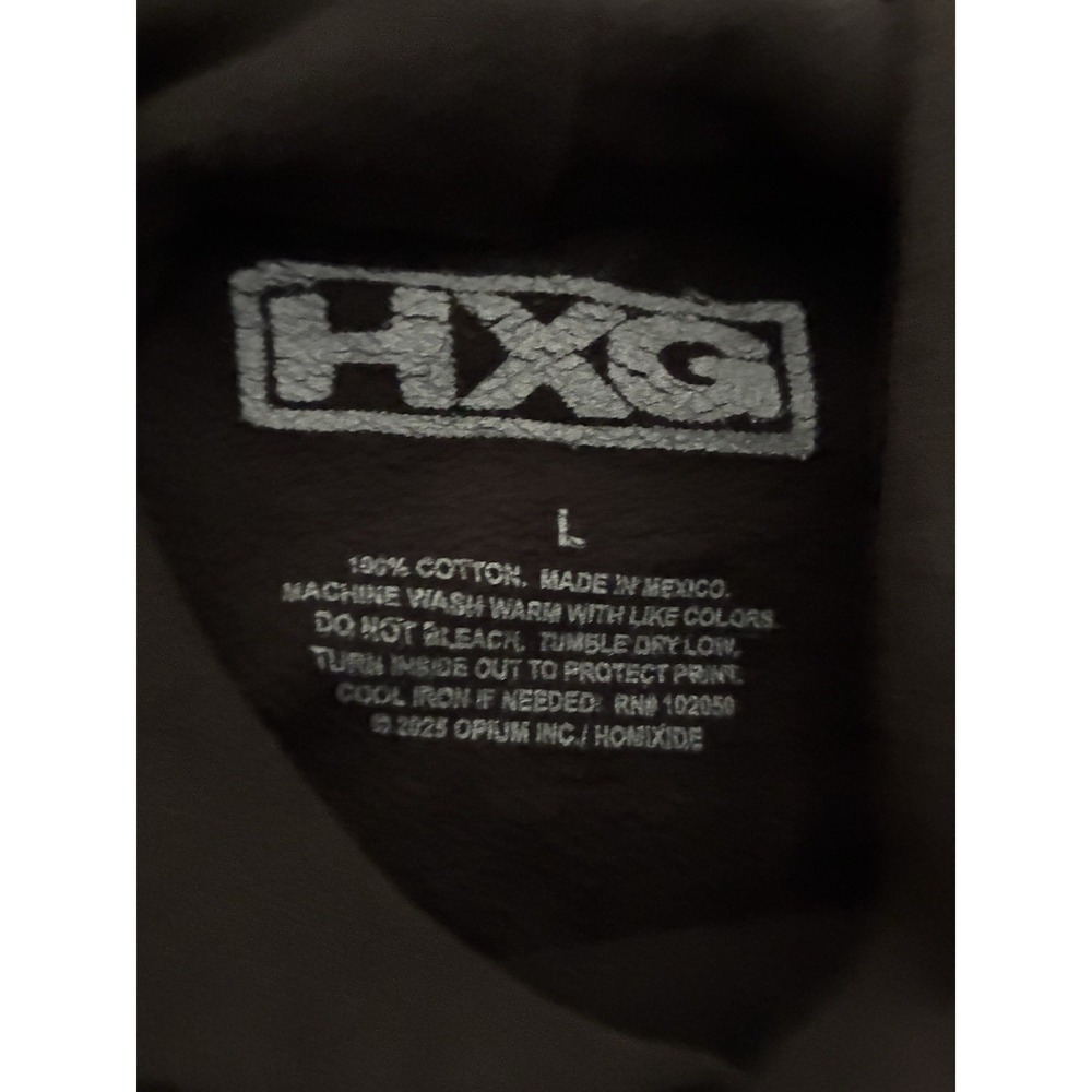 Homixide Gang Hoodie L Black HXG 005 NEW‎ *hole - Picture 5 of 8